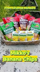 Mikko Banana Chips BestSeller Pasalubong Trending Snacks Delicious Crunchy All-time Favorite Healthy Crackers Special Mindoro Delicacy Kutkutin Delight for the Family Barkada  Bundle Pack [AceDeals]}
