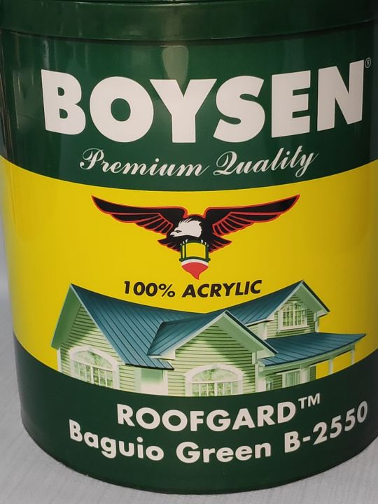 Boysen Roofguard 16 Liters Roofgard 1 Pail Colors Available