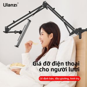 Ulanzi | Giá Đỡ Điện Thoại Máy Tính Bảng Đa Năng cho Bàn và Giường