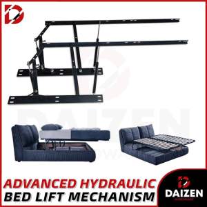 ADVANCED HYDRAULIC BED LIFT MECHANISM Modern Bed Minimalist Bed Design Space saver Furniture Bed lift up mechanism