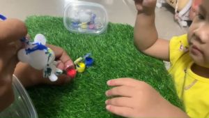 *ส่งจากไทย* พร้อมส่ง ตุ๊กตาหมีระบายสี พวงกุญเเจของเหลว หมีระบายสี หมีพวงกุญเเจ ของเล่นเด็ก กิจกรรมครอบครัว