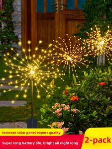 JUCHUENG | Multicolor Flashing Light Star Fireworks Yard Decorative Light
