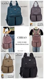 TAS RANSEL CHIBAO KANVAS CB12282-22 6Ruang (Bisa cew cow)