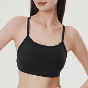 Crisscross Beauty Back Yoga Bra with Pads