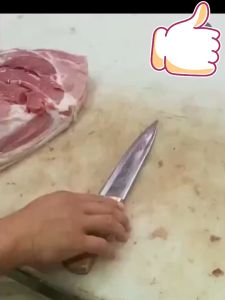 Tujuh gaya pisau dapur stainless steel pisau daging pisau buah dan pisau kue