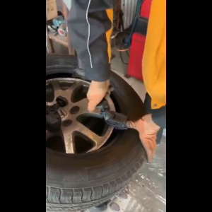 เเคล้มดันขอบยางช่วยงัดยางเข้าล้อง่ายขึ้น เครื่องมือเปลี่ยนยางรถ