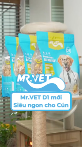 Thức ăn cho chó MrVet D1 mới 1.4kg Công thức thịt cừu non Chăm sóc hệ tiêu hóa da lông toàn diện