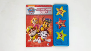 Paw Patrol Pawsome Pups Sound Book With 3 Buttons Sound Hardcover For Kids