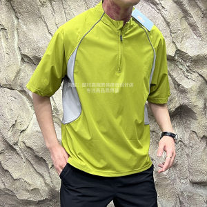 Professional Cycling Marathon Series 3D Tailoring Quick Dry Moisture Wicking Outdoor Casual Short Sleeve T-Shirt for Men