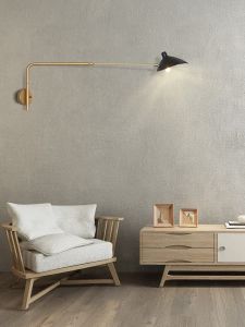 DILUNBIYA | Swing Arm Luxurious Wall Lamp Plug-in