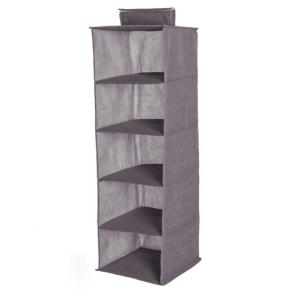 3/4/5 Layer Storage Hanging Bag Multifunctional Clothing Organizing Bag Foldable Closet Clothes Sorting Storage Pouch Organizer