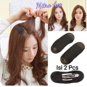 2pcs Jepitan Penambah Volume Rambut / Bantal Rambut Jepit Hair Bump /Klip Gelombang Rambut isi 2pcs
