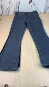 Celana Jeans Wanita Highwaist Cutbray