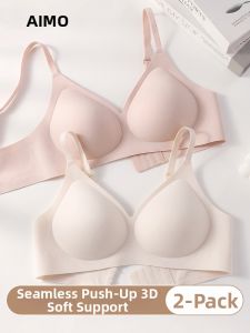 Aimo | Push Up Small Breast Gathering Anti-Sagging Gel Soft Support Invisible Shaping Bra