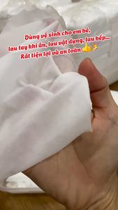 1KG KHĂN VẢI KHÔ ĐA NĂNG dùng cho Bé và Gia Đình