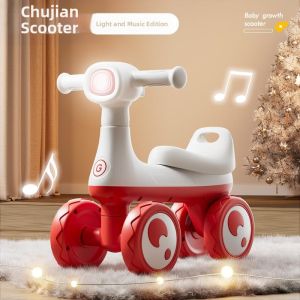 ROMADA | Baby Walking and Gliding Balance Bike 4 Wheel