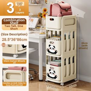 MLZH | Multi-functional Storage Shelf Trolley
