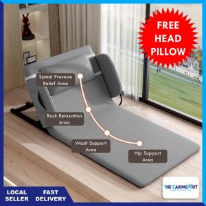 🏅[SG STOCK] DIY Electric Nursing Care Bed Paralyzed Patients Pregnant Women Elderly Automatic Mattress Back Lifting