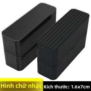 50 Miếng Băng Dính Hai Mặt Siêu Chắc Móc Dán Tự Dính Dùng Cho Thảm Trải Sàn Ô Tô Chất Liệu Polyester/nylon Thân Thiện Với Môi Trường