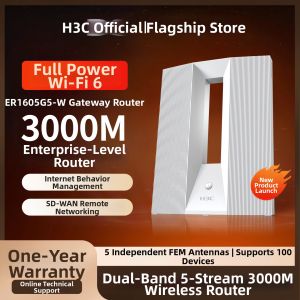 H3C | High Speed WiFi6 Home Router Dual-Band 3000M Business Use Penetrating SD-WAN Networking