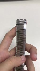 Elastic Metal Watch Band for Swatch 20mm 17mm Watch Strap Stretch Expansion Stainless Wrist Strap Men Women Bracelet Accessories