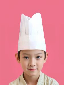 Mũ Đầu Bếp Không Dệt Dùng Một Lần Dành Cho Trẻ Em Hoạt Động Thủ Công Dành Cho Cha Mẹ Và Con Cái Các Sự Kiện Dành Cho Trẻ Em Mẫu Giáo Phong Cách Đại Bàng Phẳng