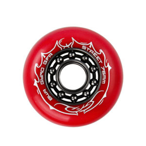 High Elasticity Wear Resistant Silent Beautiful Flower Wheel Straight Line Skating Shoes Roller Blades Inline Skates Wheels