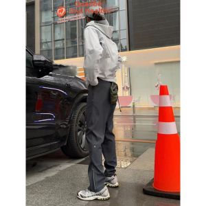 LIUBU | Side Zip Slim Soft Shell Windproof Waterproof Breathable Outdoor Pants