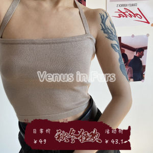 Áo Ba Lỗ Dệt Kim Cổ Tròn Ôm Vừa Vặn Màu Trơn Cổ Điển Mỹ Gợi Cảm Nhỏ Mặc Trong Mùa Hè 2021 Chất Liệu Khác 100% Áo Ba Lỗ