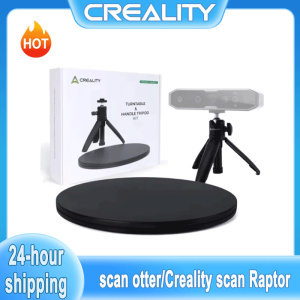 Creality | Creality CR-Scanner Otter/Raptor 3D Scanner Kit with Turntable And Handle - Easy Scanning for Featureless Small Medium Objects