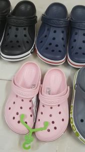 (Tặng 12 Sticker) Dép Sục Crocs Baya Cho Người Lớn. Sản Phẩm Cao Cấp Nhựa Không Mùi . Trống Trơn Trượt.