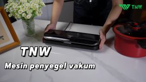 TNW KS9 4 In 1 Vacum Sealer Mesin Vakum Sealer Makanan Otomatis Basah Dan Kering Food Sealer Alat Seal Makanan Free 10pcs Vacuum Bags