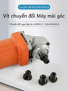 Angle Grinder Modification Adapter M10 to M14 External Thread M16 Thread Screw Conversion Polishing Machine Accessories