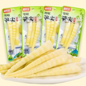Pickled pepper crispy bamboo shoots sour bamboo shoots small package pickled pepper bamboo shoots bamboo shoots casual snacks low calorie zero fat ready-to-eat