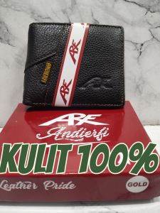 Dompet pria pendek bahan kulit sapi lokal