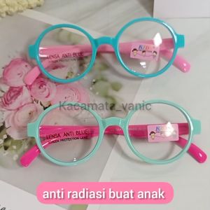 Kacamata Anak Bulat Anti Radiasi