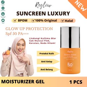 Suncreen Reglow By Dr Shindy Luxury Glow Up Protatction SPF 50 PA +++ Suncreen Spray Pelindung Sinar Matahari