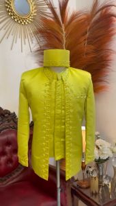 Beskap pengantin mutiara payet bambu | Beskap pengantin pria