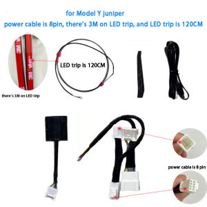 Smart Air Vent Ambient Light System Blind Spot Monitoring BSD System for Tesla New Y Juniper Model 3 Highland Model 3 Y 2021+