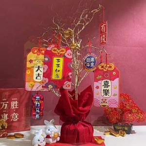 Hong Kong Style Economy Value Set (Random Design 12pcs pack) Angpow Angpao Decoration 经济超值套装 (随机设计 12 件装) 港式红包装饰 [READY STOCK] Sampul Angpau