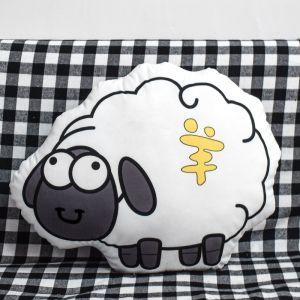 Irregular Shaped Animal Pillow Case Cushion