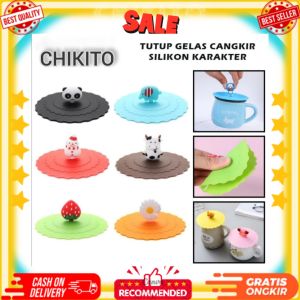CHIKITO COVER TUTUP GELAS SILIKON ANTI DEBU