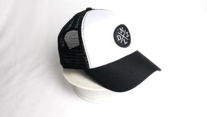 DENZEL | DZ 07 TRACKER CAP Hitam Putih - TOPI BASEBALL - TOPI HIKING - TOPI GUNUNG - TOPI TRACKER - COD - TOPI PRIA - TOPI DISTRO
