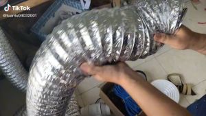 Ống khói hút mùi thông gió 8mét gian bếp phi 90 110 dài 8m : bếp  nhà hàng nướng