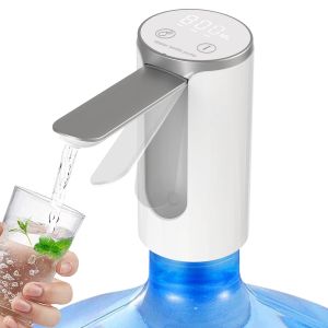 LED Display Water Dispenser Touch Button 3 Quantitative Settings Drinking Water Pump Type C Charging Foldable Water Dispenser