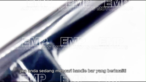 HANDLE BAR ALPHA OLD DISC K71 M10 BESI BATANG HANDLE ALPHA OLD DISC K71-M10 MOTOR MOTORCYCLE