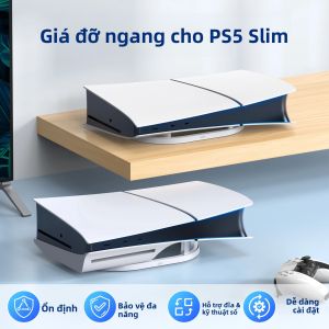 IINE PS5 Chân Đế Ngang Mỏng Chống Trượt Chống Rơi Dễ Dàng Cài Đặt Cho Đĩa & Phiên Bản Kỹ Thuật Số Phụ Kiện Bảng Điều Khiển Sony