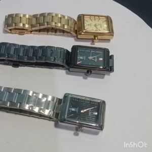 JAM TANGAN WANITA ALBA DIAMETER 28CM TANGGAL AKTIF RANTAI STAINLESS