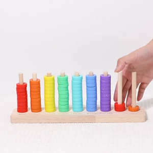 MonPlay - Đồ Chơi Gỗ Thả Xu Cầu Vồng Cho Bé – Đồ Chơi Montessori Phát Triển Tư Duy