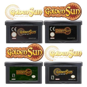 Bandai | Golden Sun: The Lost Age GBA Game Cartridge USA/EUR Version Advance GBA SP DS Classic JRPG Retro Video Game Collection Gift